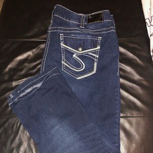 Silver jeans